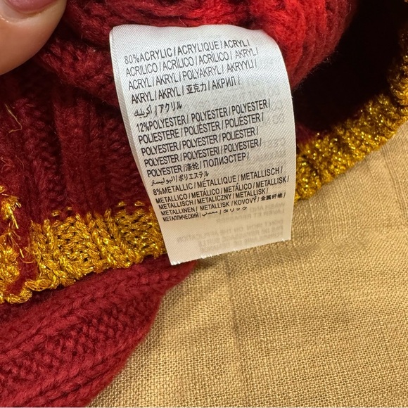 NWT FARM Rio Shiny Stripe Colorblock Turtleneck Sweater RED MULTI Medium $210 - Picture 8 of 12